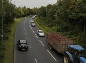 The A5 (file picture)
