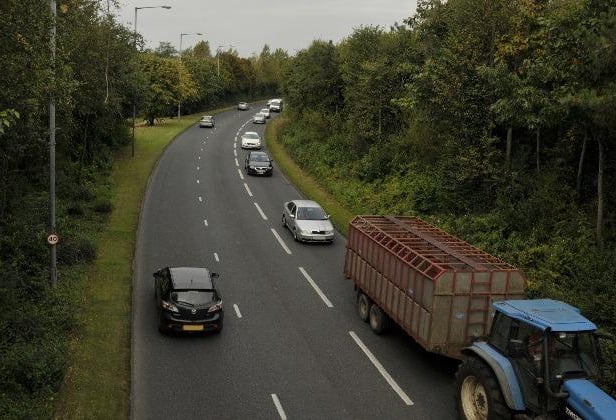 The A5 (file picture)
