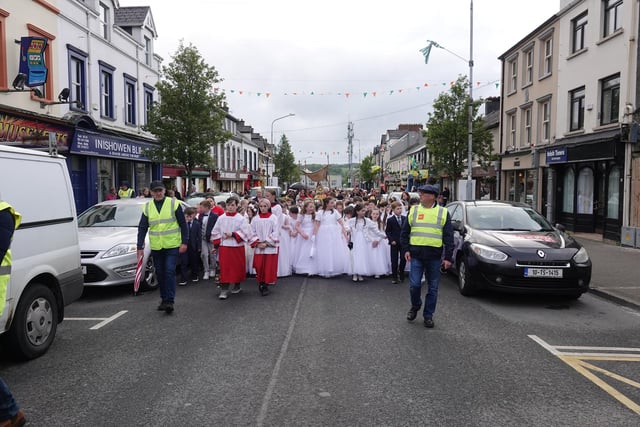 Corpus Christi Procession in Buncrana.