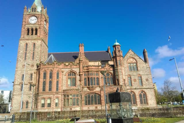 The Guildhall in Derry.