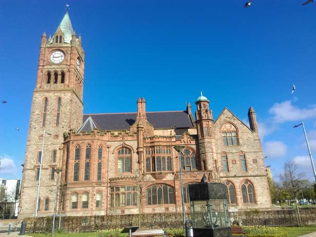 The Guildhall in Derry.