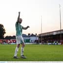 POSITIVE . . . Derry skipper Mark Connolly.