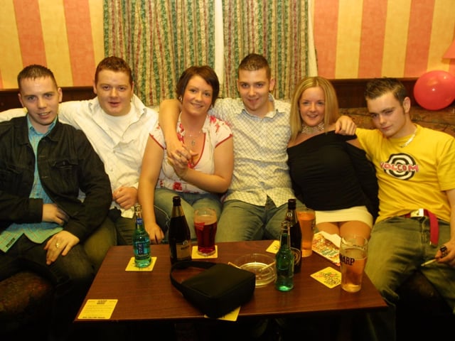 Party pictures from August 2003