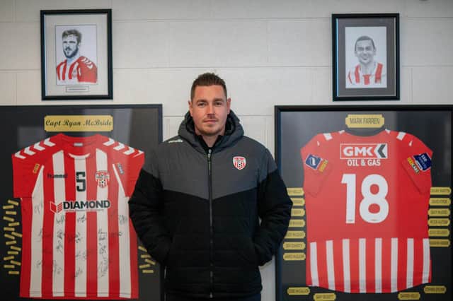 Derry City Women's new manager Paul Dixon.