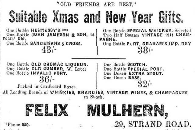 Felix Mulhern, Strand Road.