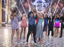Broadcaster Carl Mullan with his Dance Partner Emily Barker during Dancing With The Stars Series 6 after they were announced as winners. His fellow finalists Damian McGinty, Brooke Scullion and Suzanne Jackson look on, as do presenters Jennifer Zamparelli and Doireann Garrihy.
Pic : Kyran O’Brien/kobpix