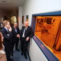 US Special Envoy to the North for Economic Affairs Joe Kennedy III during a visit to Seagate