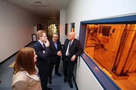US Special Envoy to the North for Economic Affairs Joe Kennedy III during a visit to Seagate