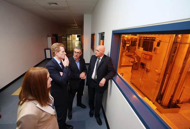 US Special Envoy to the North for Economic Affairs Joe Kennedy III during a visit to Seagate