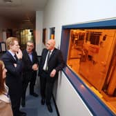 US Special Envoy to the North for Economic Affairs Joe Kennedy III during a visit to Seagate last month