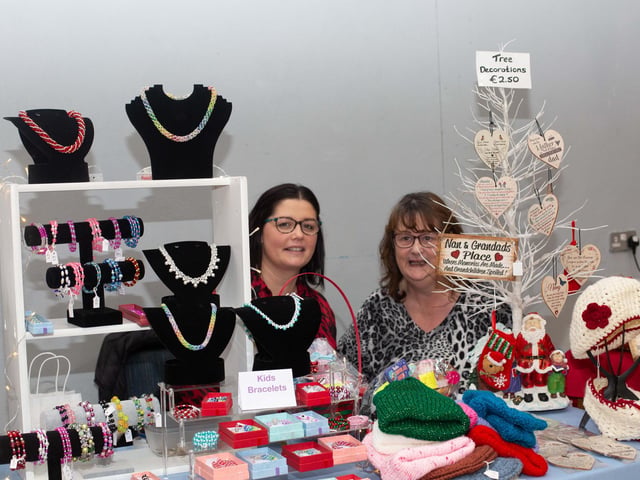 There were lots of great items to choose from at this stall.