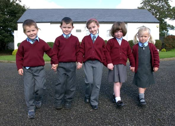 20 YEARS ON: Pictures of Derry children starting primary 1 in September 2003