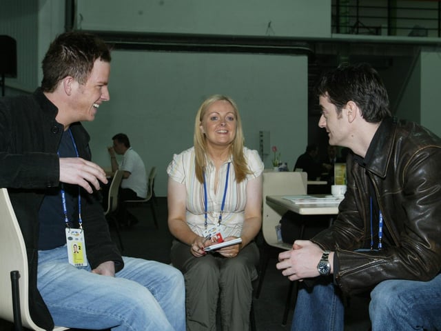 Donegal man Mickey Joe Harte competes in the Eurovision Song Contest in Riga with the song 'We've Got the World'