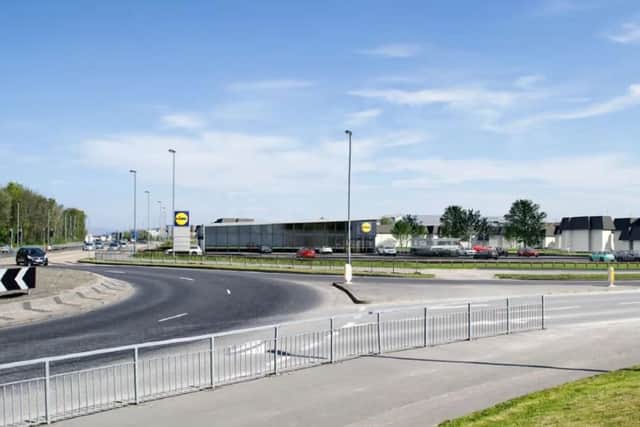 An artist's impression of the proposed new store.