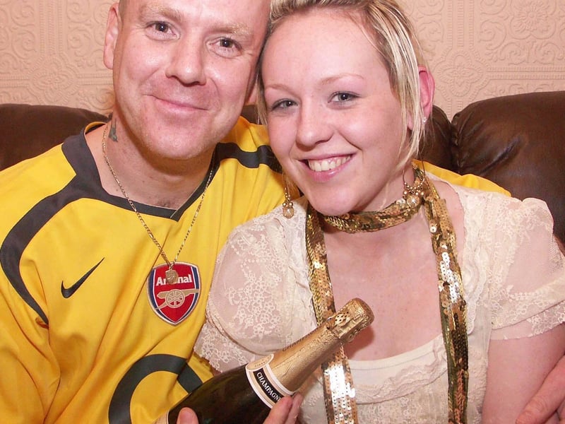 18th birthday girl Laura Collins with her father Gavin. : .