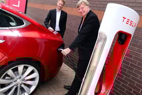Tesla leading BEV sales in UK.