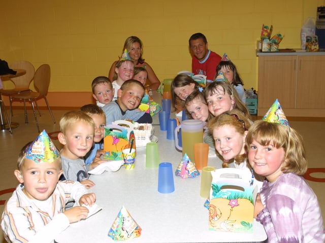 Party pictures from August 2003