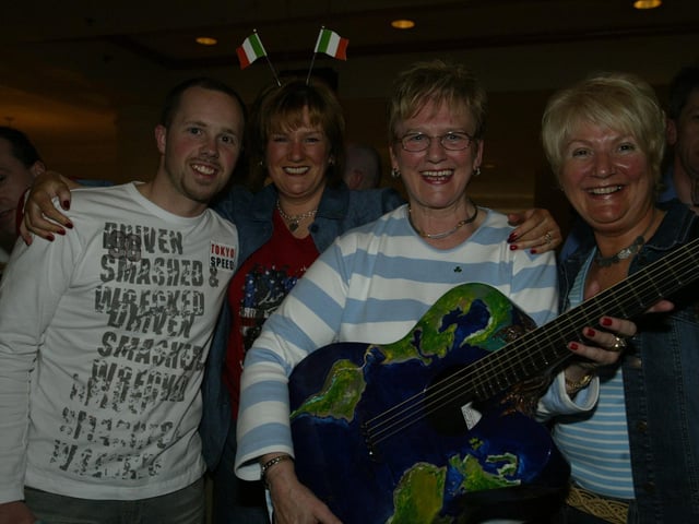 Donegal man Mickey Joe Harte competes in the Eurovision Song Contest in Riga with the song 'We've Got the World'