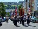 ABOD Associated Club General Committee leads the Relief of Derry Celebrations last year.  Photo: George Sweeney.  DER2232GS – 054