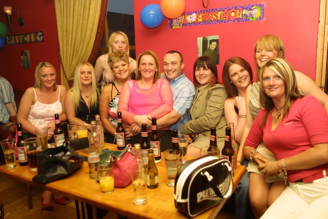 Jim Kelly's 40th birthday at the Bogside Inn.