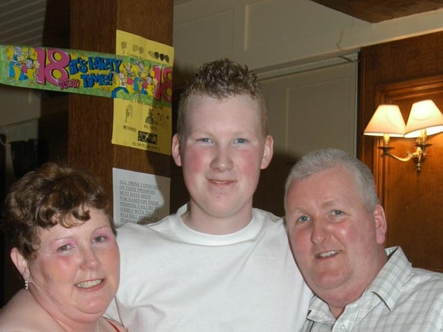 Peter Kavanagh's big 18th birthday party.