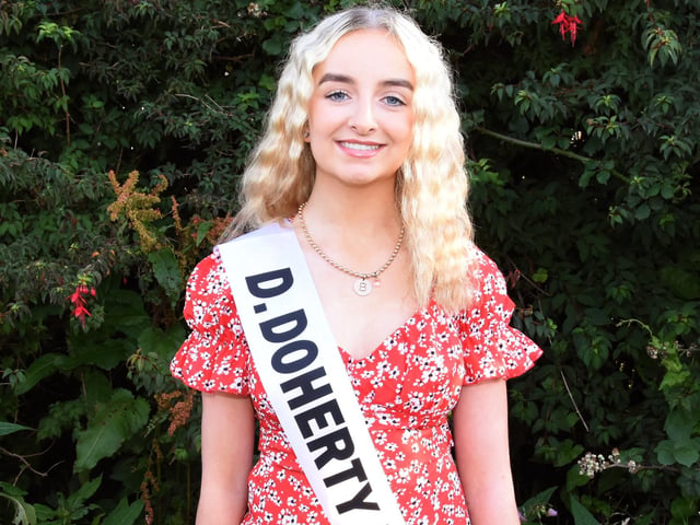 Brooke McBride sponsored by D.Doherty Plant Hire