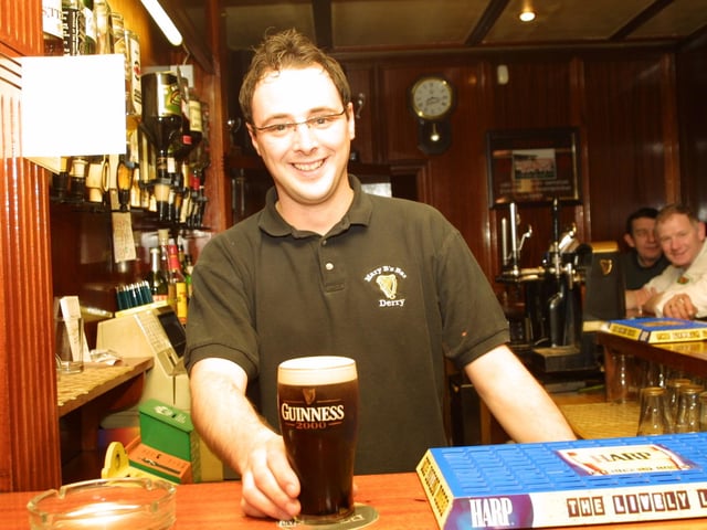 The perfect pint at Mary B's.
