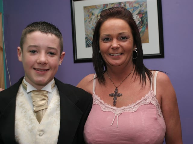 Damien McGuinness all dressed up