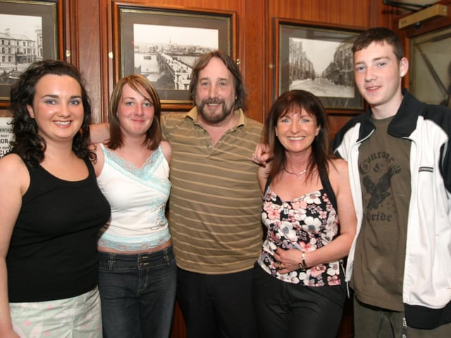 Parties and celebrations in Derry in May 2004.