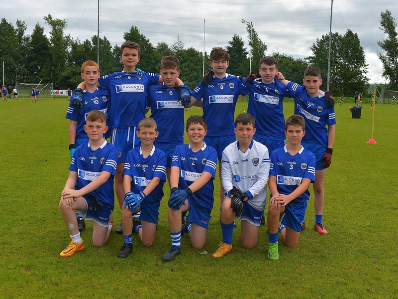 Claudy pictured at the 2023 John McChrystal Cup, held at Doire Trasna, on Saturday morning last. Photo: George Sweeney. DER2332GS - 54