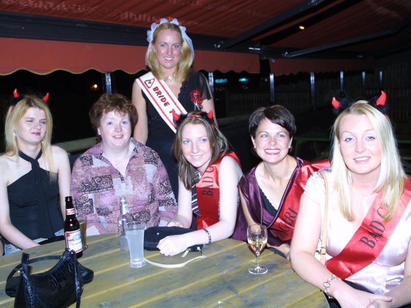 Derry people partying in September 2003