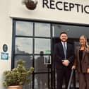Pictured at The Waterfoot Hotel in Derry-Londonderry are Michael O’Neill, Deputy General Manager and Laura Davies, General Manager. The new management team has outlined a long-term investment strategy to modernise and enhance the hotel, while building on its established position within the city’s tourism and hospitality sector.
