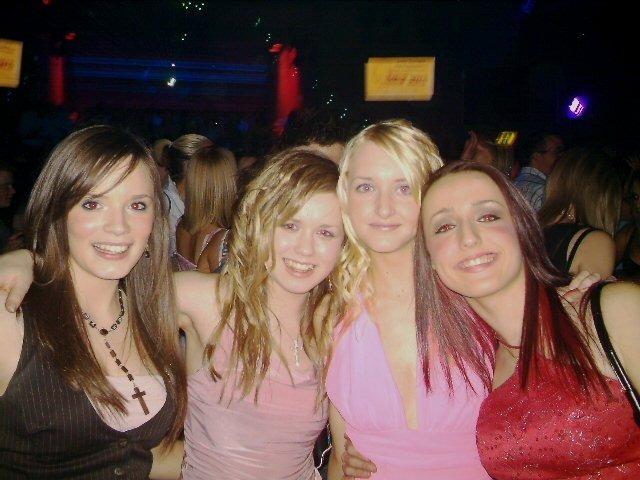 Pictured are people out in town 20 years ago back in May 2005.