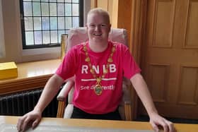 Rory McCartney - shortlisted for RNIB Campaigner of the Year Award.