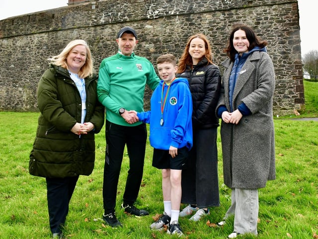 Nailor's Row came alive as children from four local primary schools took part in the second annual Anthony Hegarty 1km Dash.