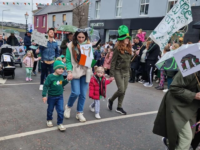Buncrana St Patrick's Day Parade 2025.