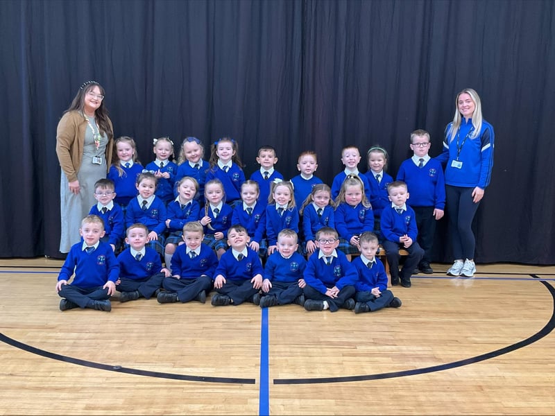 Mrs McLaughlin's 1B class, St Catherine's Primary School, Strabane.