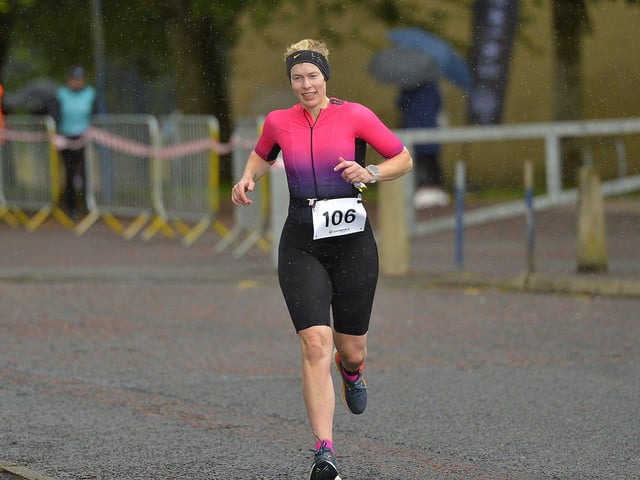 LIAM BALL TRIATHLON 40th ANNIVERSARY – Joyce McGoan. Photo: George Sweeney