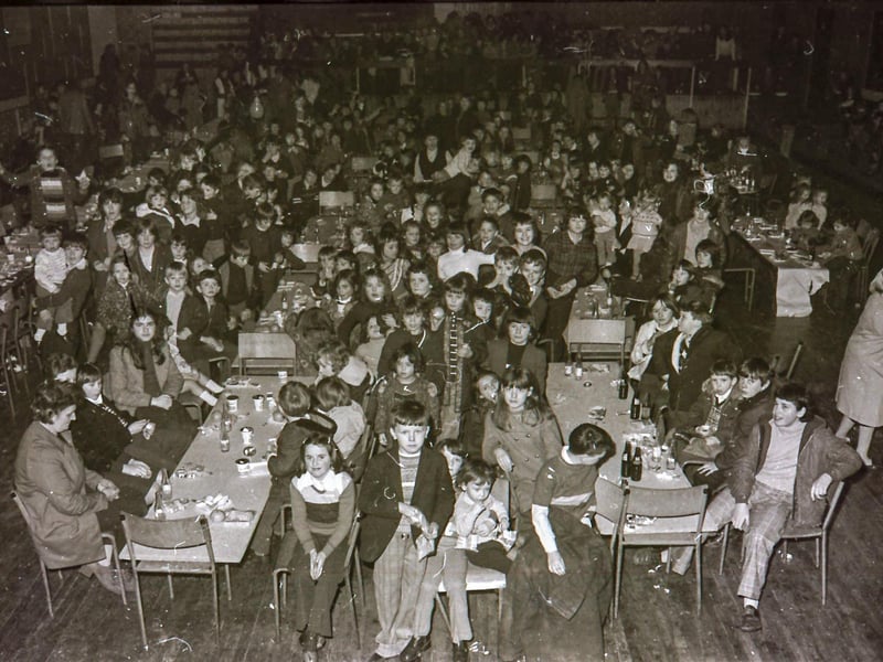 Christmas party for Children of political prisoners, at the Stardust Ballroom, organised by Sinn Féin.