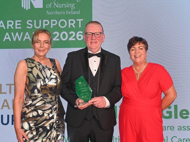 Mandy Mitchell, Micky Glenn and Rita Devlin