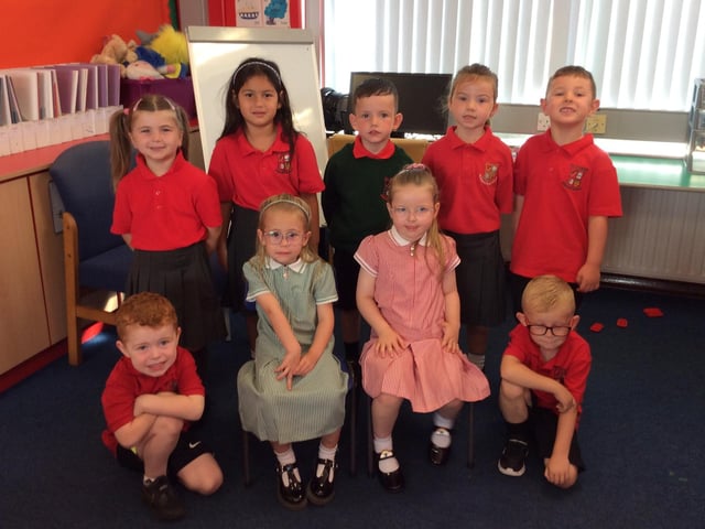 Pupils from St Aidan's Primary School.