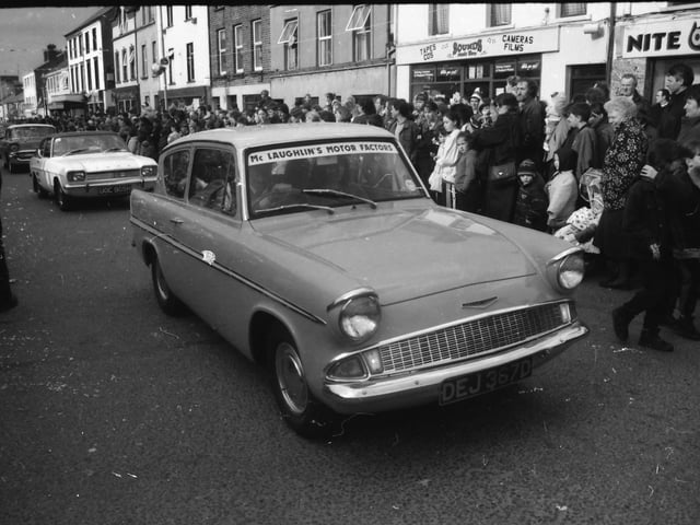 The St. Patrick's Day parade in Buncrana in 1998.