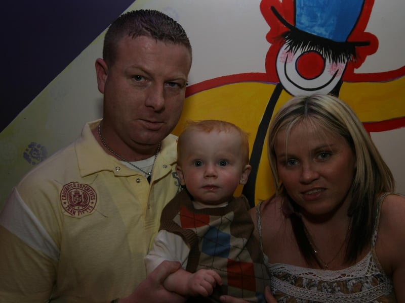 Tamzin O'Doherty and Ciaran Kelly sharing a party.