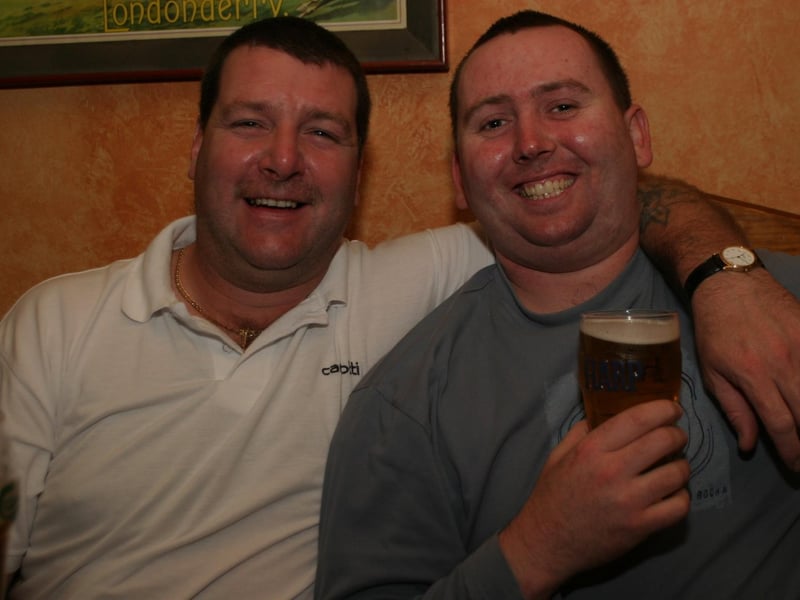 Pictured are patrons and staff at the Don Bar in Derry back in 2004.