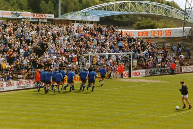 The last game played at Huddersfield Town's Leeds Road ground (Photo: Jon Pidgeon)