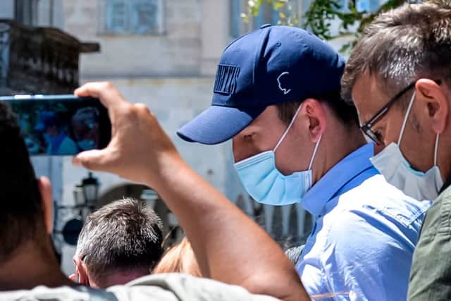 Harry Maguire has been handed a 21-month prison s entence following an altercation in Greece (Getty Images)