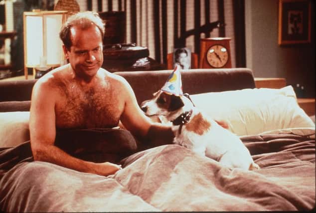 No word yet on if Eddie the dog will be brought back; Moose - the wire-hair Jack Russell Terrier who played him - sadly died in 2006 (Photo: NBC)