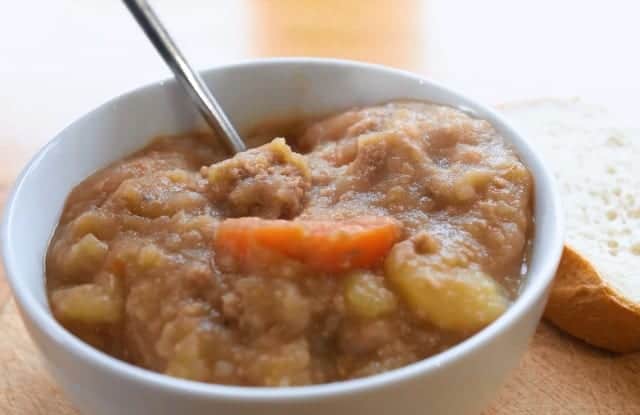 A comforting bowl of stew is a must on St Patrick's Day.