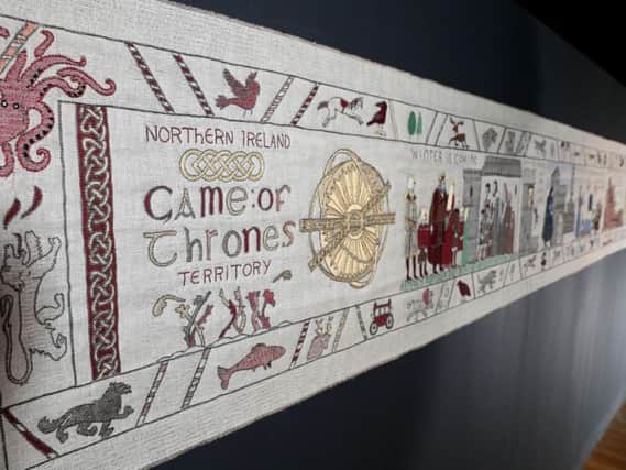 The new Game of Thrones tapestry.