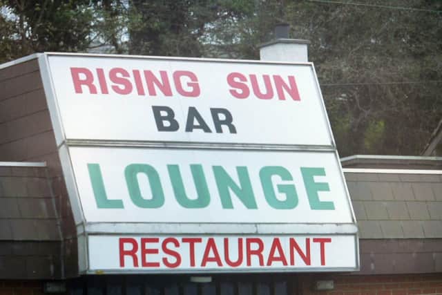 The Rising Sun Bar, Greysteel, Co. Derry, where seven people were murdered by loyalist gunmen on October 30, 1993; an eighth person died six months later from injuries sustained during the massacre.